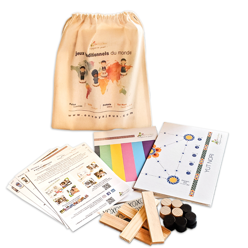EnVoyaJeux - 4 jeux traditionnels du monde