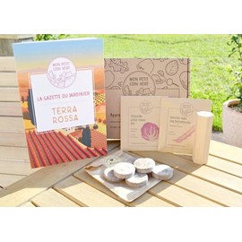 Kit jardinage - terra rossa : haricot nain big borlotto et chicorée bio