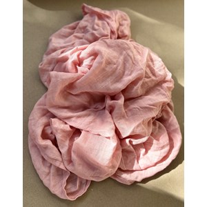 Lange de coton, doux, 120x120cm, rose