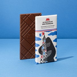 Chocolat au lait, caramel & sel