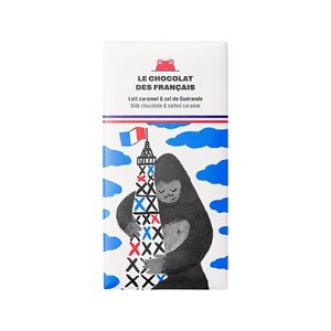 Chocolat au lait, caramel & sel