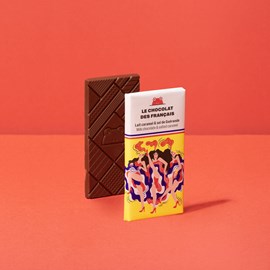 Mini tablette lait, caramel & sel