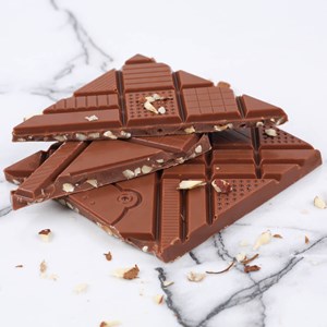 Mini tablette lait & éclats de noisettes