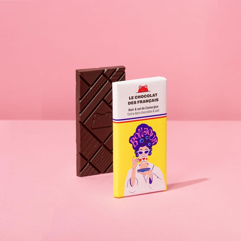 Mini tablette noir & sel de camargue