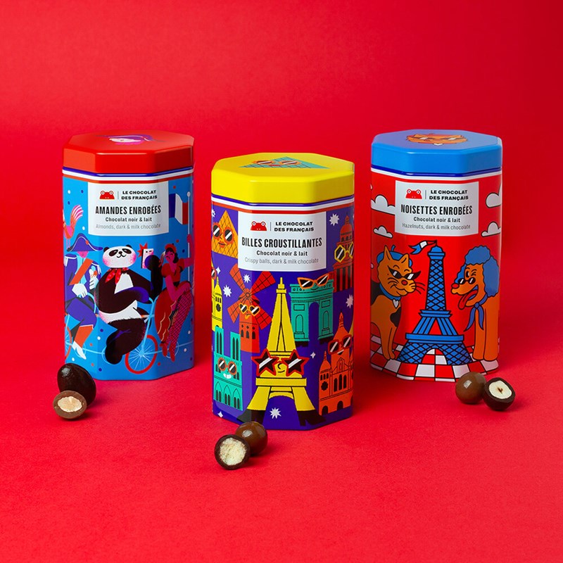 Kit de 3 gourmandises au chocolat