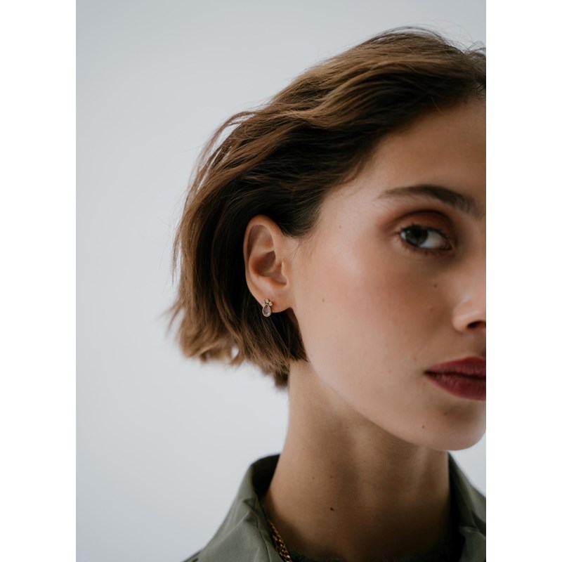 AEC Paris - Puces d'oreillesvenus quartz watermelon