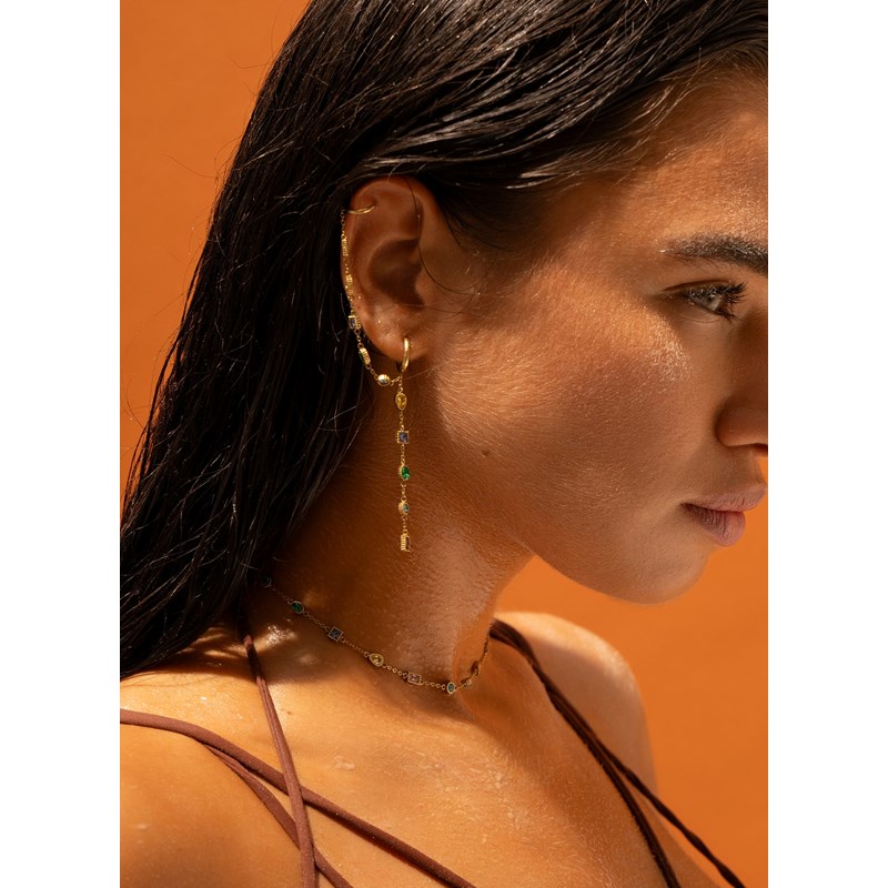 AEC Paris - Boucle d'oreille pendante asha