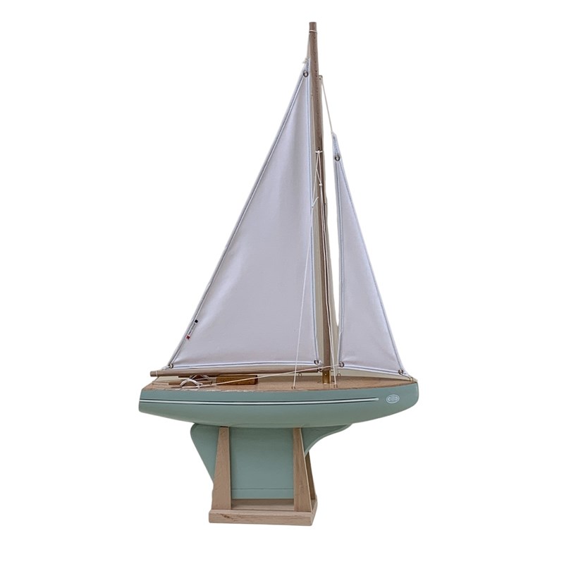 Voilier le beajour vert d'eau 40cm