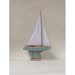 Voilier le beajour vert d'eau 40cm