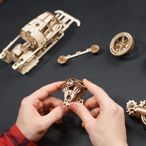 Ugr-s à trois roues puzzle 3d bois