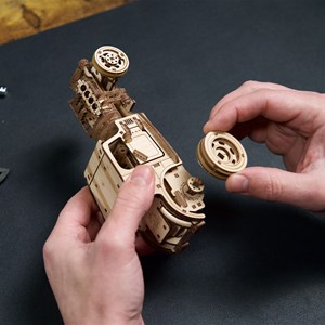 Hot rod – moteur furieux puzzle 3d bois