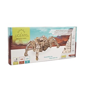 Mini-biplan puzzle 3d bois