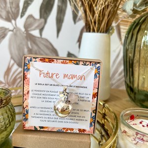 Bola de grossesse argent soleil