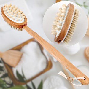 Dualsense brosse de bain à double usage