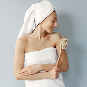 Dualsense brosse de bain à double usage