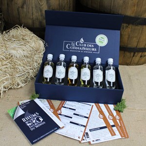 Coffret dégustation rhum bio du monde