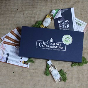 Coffret dégustation rhum bio du monde