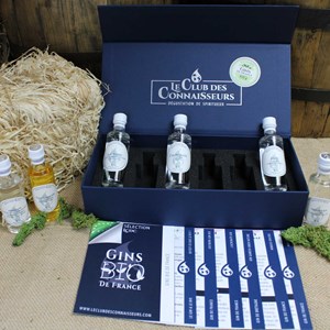 Coffret dégustation gin bio de france