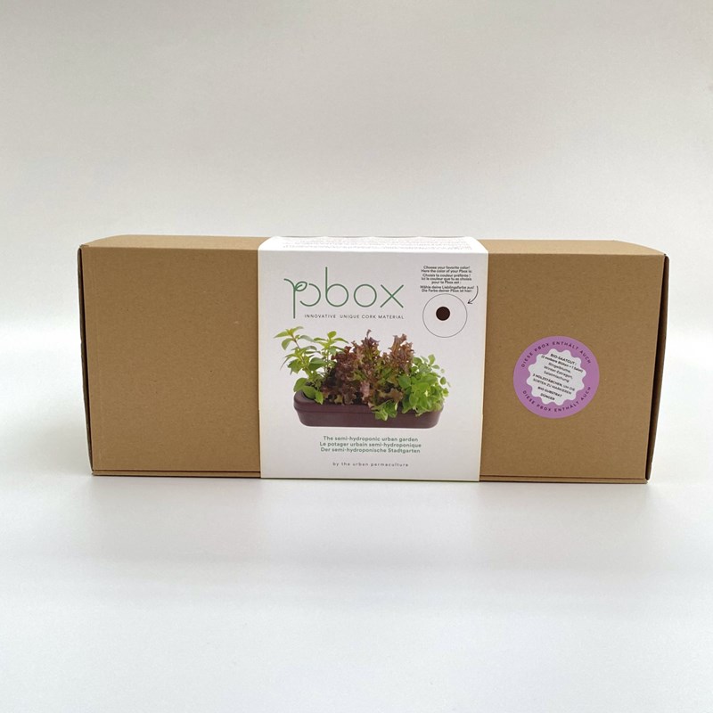 The Urban Permaculture - Kit potager urbain bio - 3 basilics