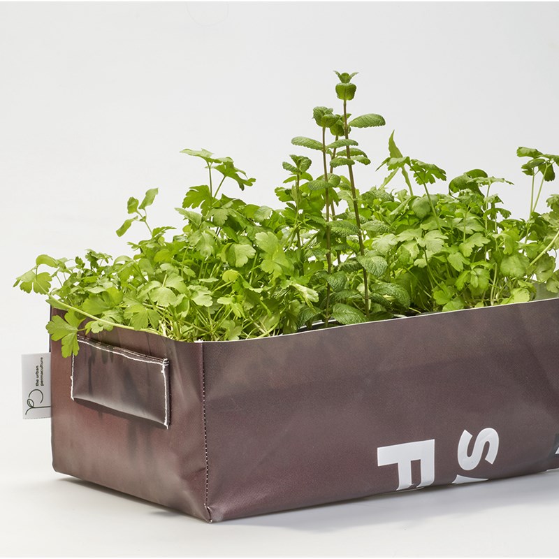 The Urban Permaculture - Potager mobile - herbes et fleurs