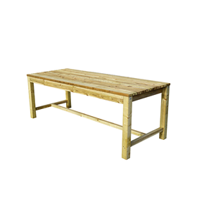Table de jardin oblik