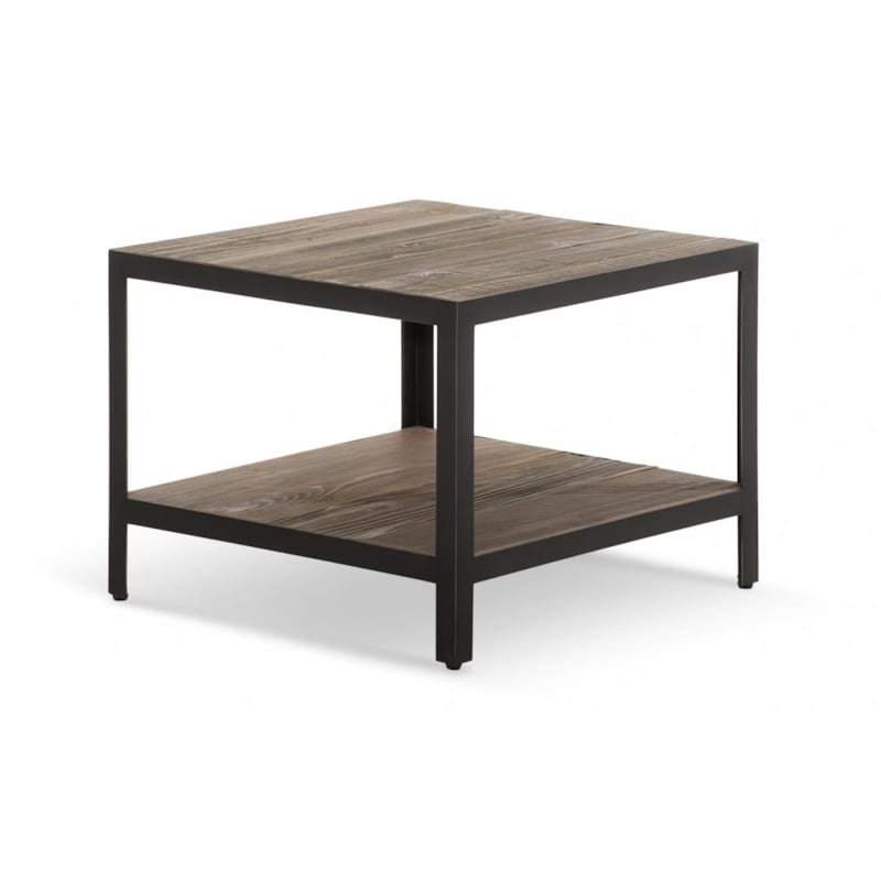 Table basse bois marron - décoration