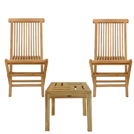 Salento - ensemble table basse carrée et