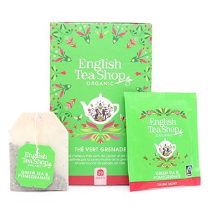 Thé vert de ceylan à la grenade bio