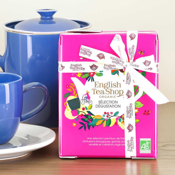 Coffret Cadeau de Thés Découverte Bien-Être Bio - English Tea Shop