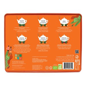 Coffret 36 sachets thés et infusions bio