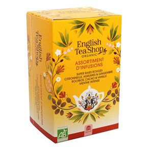 Assortiment d'infusions bio en sachets