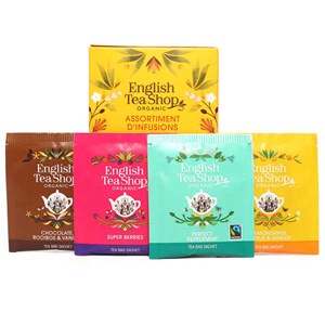 Assortiment d'infusions bio en sachets