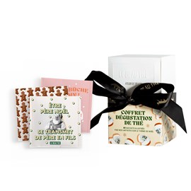Coffret de thé bio - trésor de noël