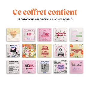 Coffret de thé bio -  super maman