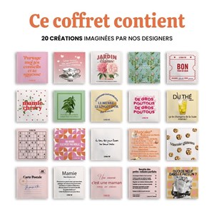 Coffret de thé bio -  mamie en or