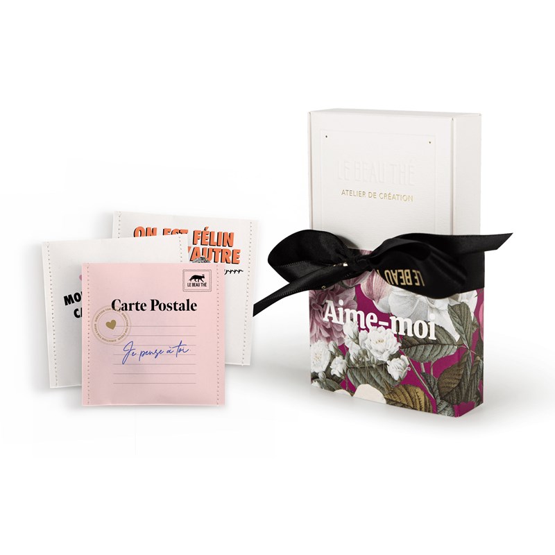 Coffret de thé bio - aime-moi