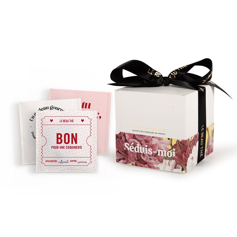 Coffret de thé bio - séduis- moi