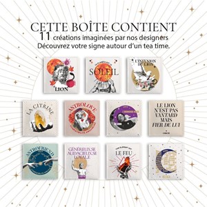 Coffret de thé bio - lion