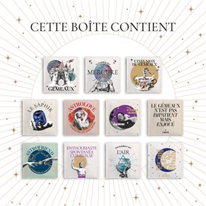 Coffret de thé bio - gémeaux