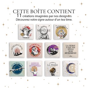 Coffret de thé bio - vierge