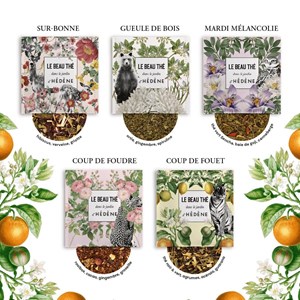 Coffret duo thés et miel bio