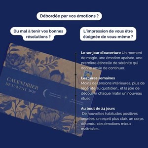 Calendrier de l'avent bien etre