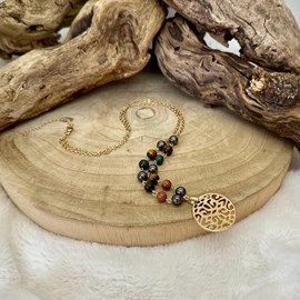 Collier de protection en pierres