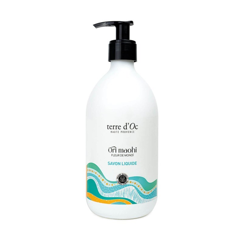 terre d'Oc - Savon liquide fleur de monoï 495 ml