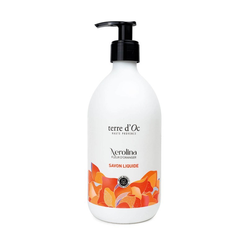 terre d'Oc - Savon liquide fleur d'oranger 495 ml