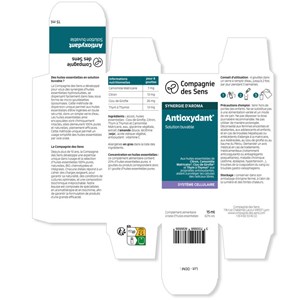 Antioxydant - huiles essentielles en solution buvable