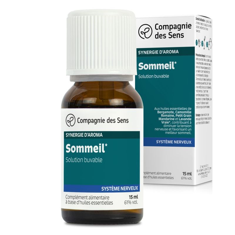 Sommeil - huiles essentielles en solution buvable