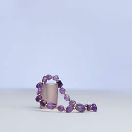 Bracelet équilibre  améthyste
