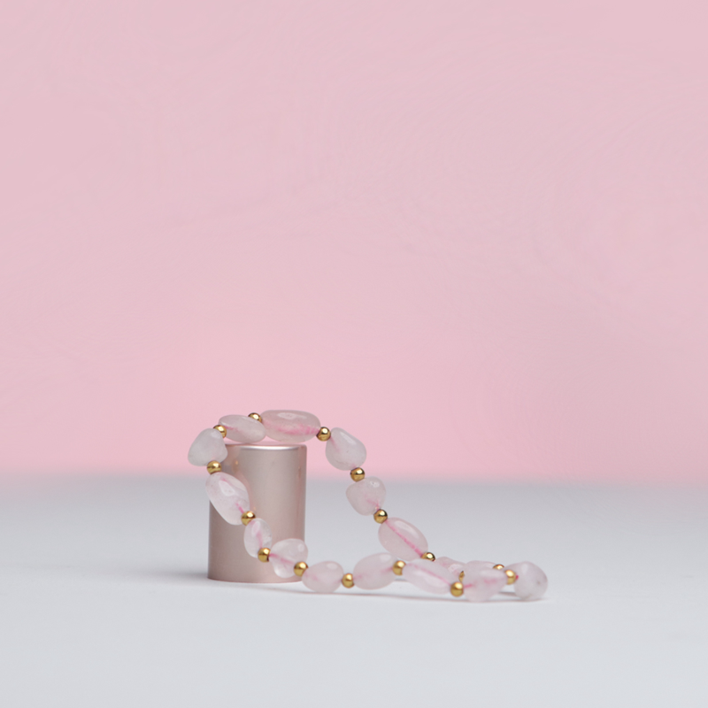 Luna Luz - Bracelet amour quartz rose
