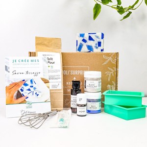 Kit diy savon terrazzo